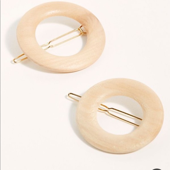 Wooden Hoop Clip Set - Picture 2 of 2